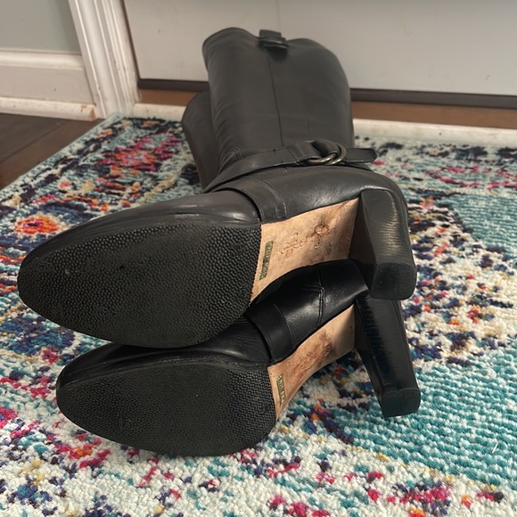 Cole Hann Nike Air black tall boots - Picture 6 of 9